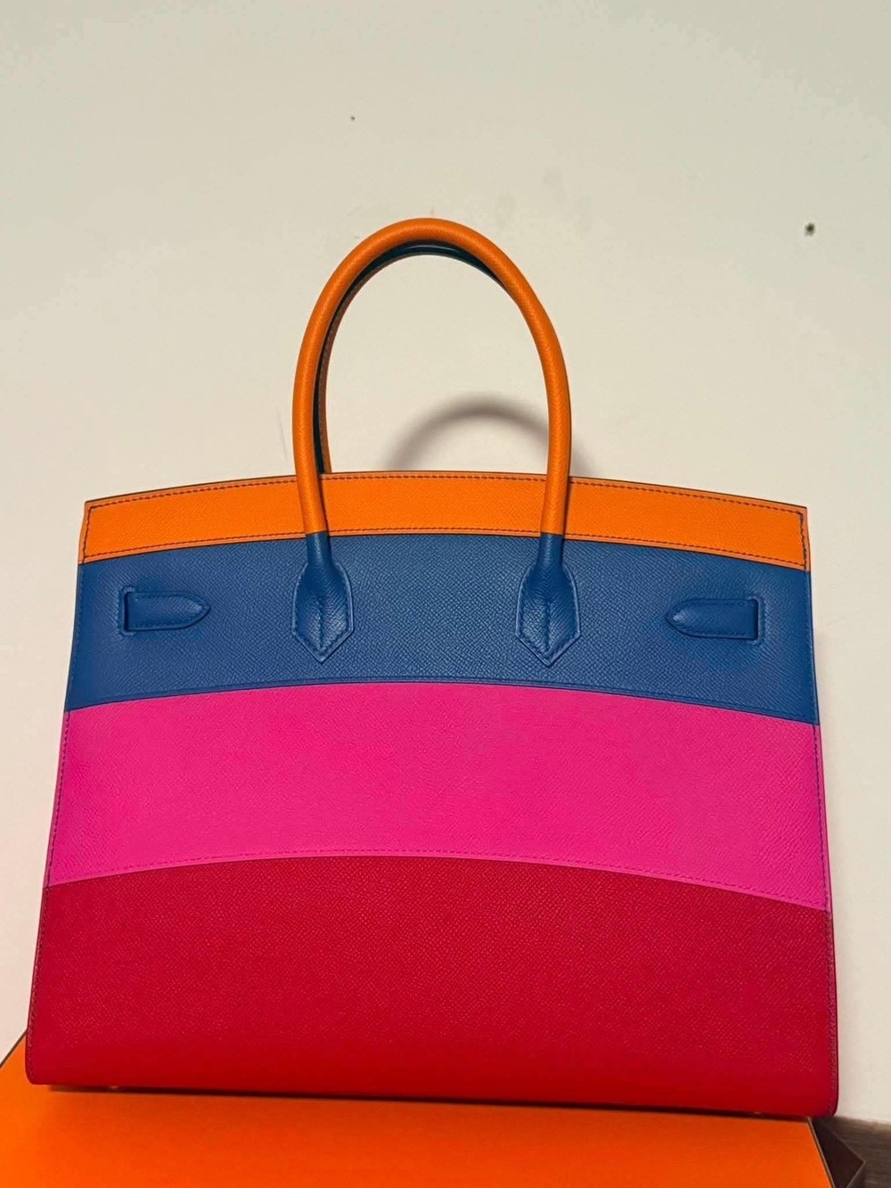 🔥🔥 Hermes Sunset Rainbow Sellier Birkin 35 Limited Edition Bag 🔥🔥